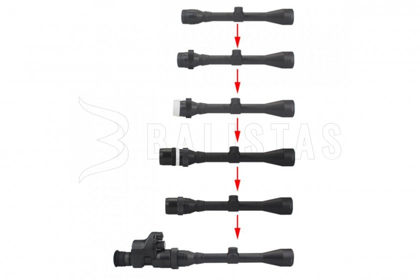 Presa universale PARD NV007S (36-47 mm)