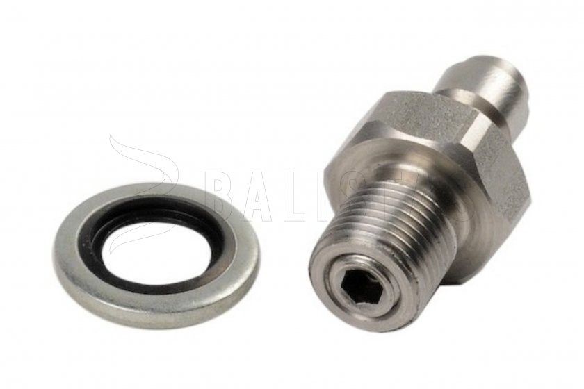 Adattatore di ricarica maschio / 1/8" BSP