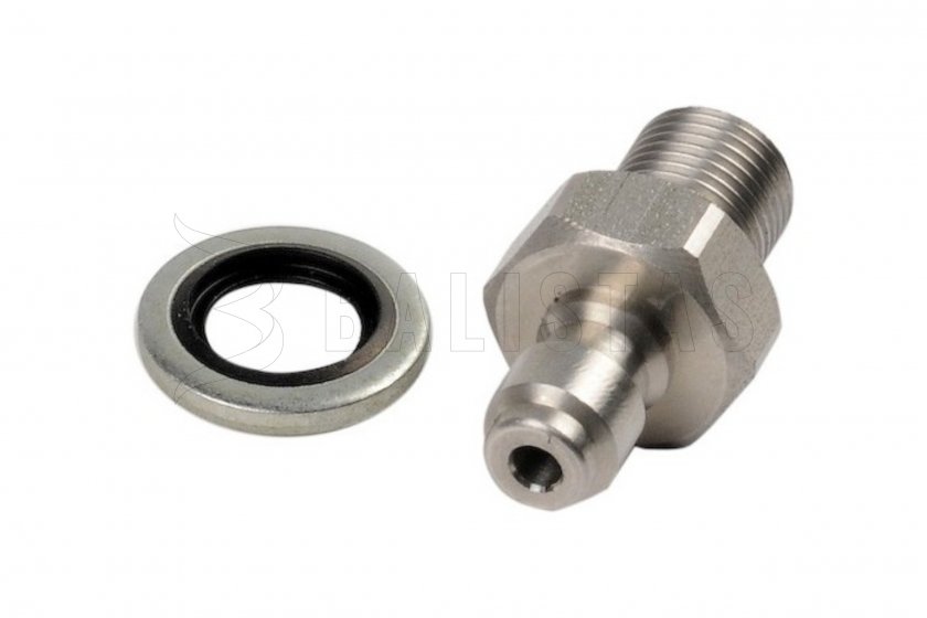 Adattatore di ricarica maschio / 1/8" BSP