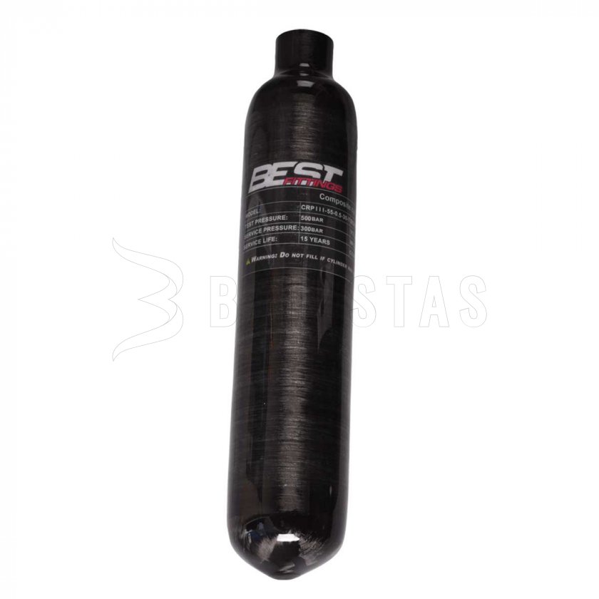 Bombola in carbonio BEST Fittings per FX Impact M3 500cc