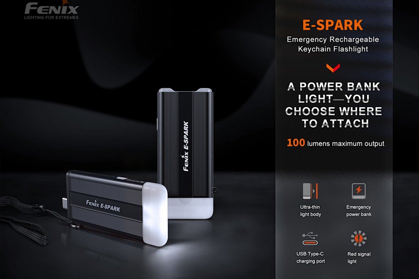 Mini lanterna Fenix E-SPARK