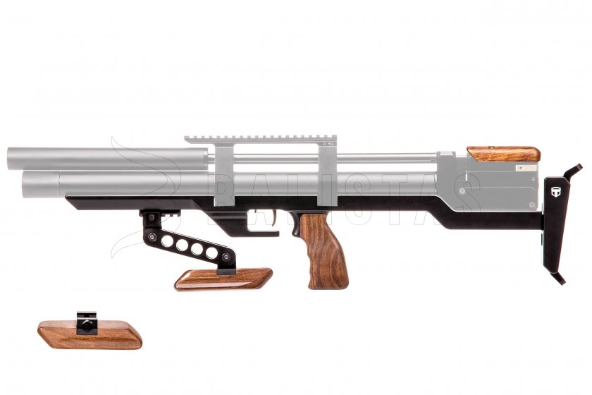 Calcio tattico Taipan Veteran con poggiaguancia e foregrip corto e lungo