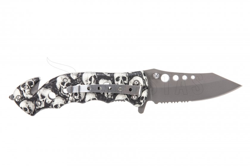 Coltello Kandar N483 Skull