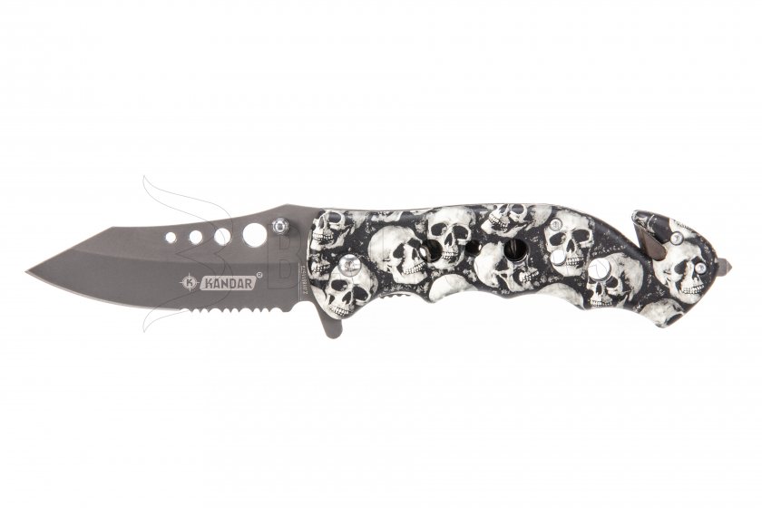 Coltello Kandar N483 Skull