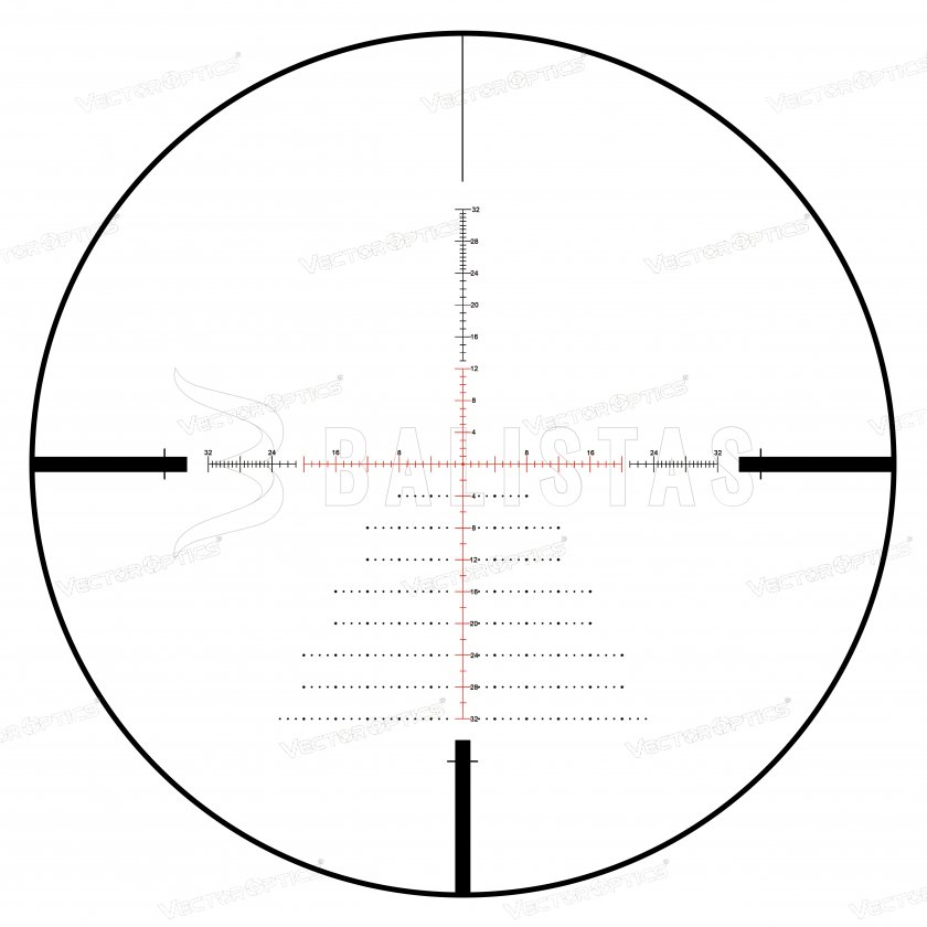 Cannocchiale da puntamento Vector Optics Zalem 4-48x65 ED SFP BDC MOA