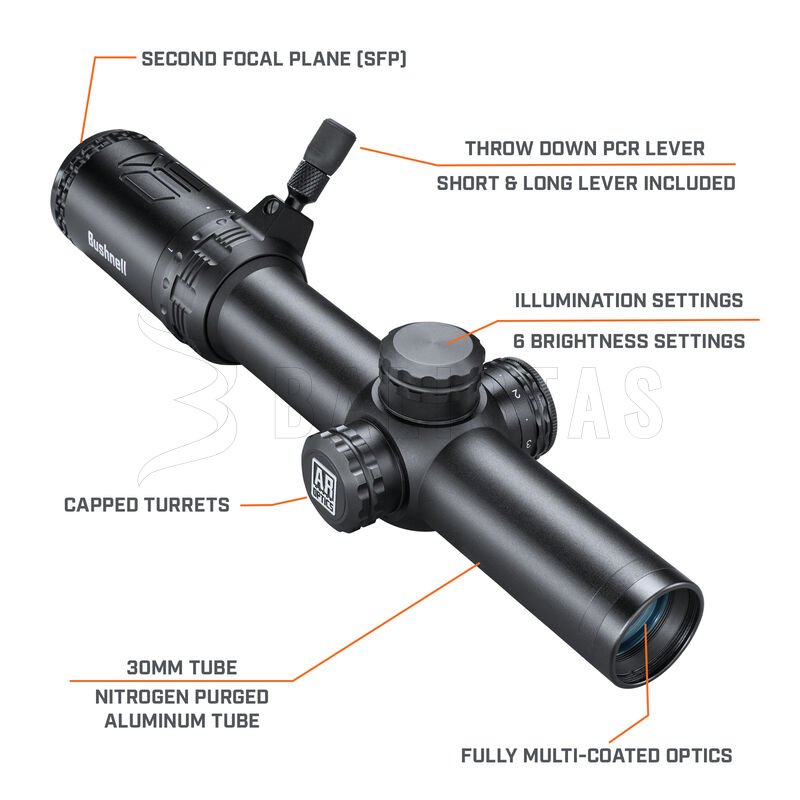 Ottica Bushnell AR 1-8x24mm BTR-1 MRAD
