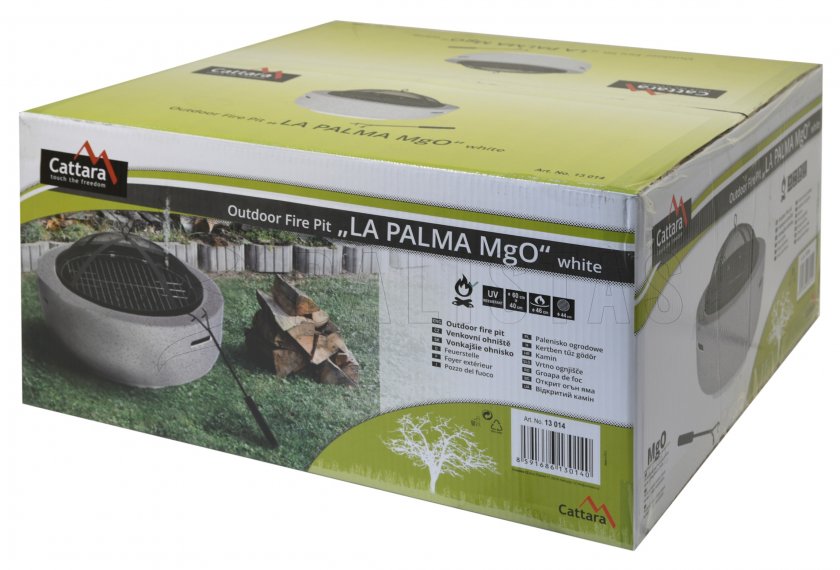 Braciere LA PALMA bianco MgO