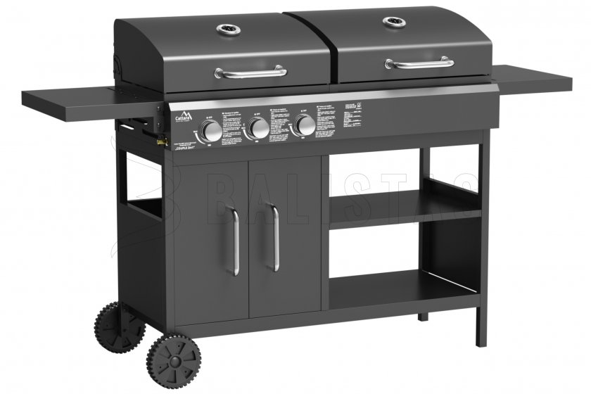 Griglia Cattara COUPLE 2in1 Gas / Carbone di legna