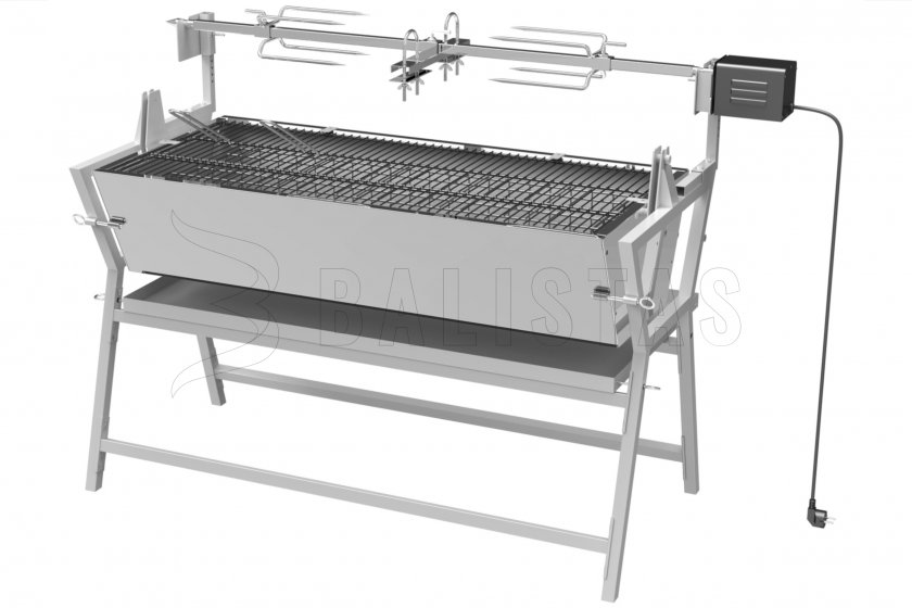 Griglia Cattara PIGLET con azionamento elettrico
