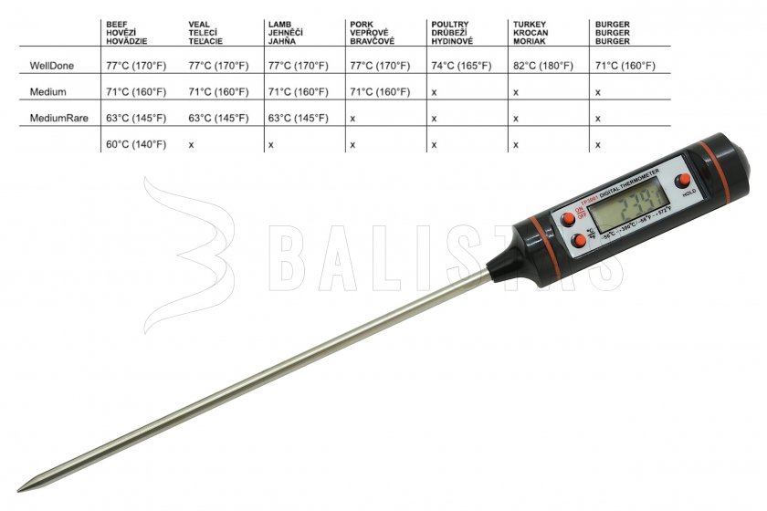 Set di utensili per barbecue Cattara 27 pezzi