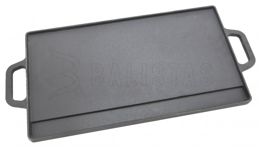 Piastra per grigliare doppia faccia 50x23x1,4cm