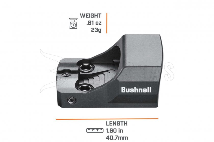 Cilindro olografico Bushnell RXU-200 1x21 reflex nero