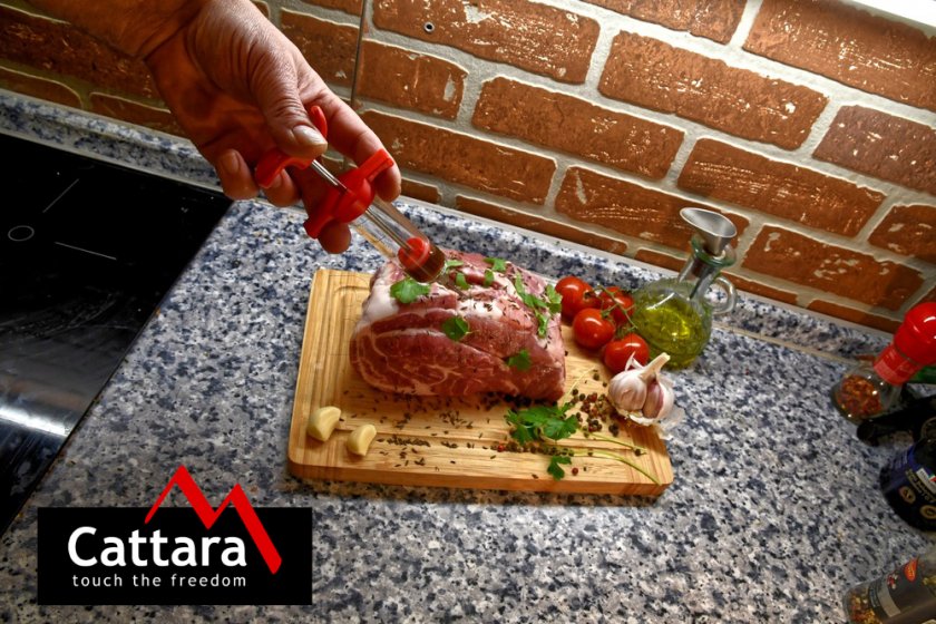 Siringa dosatrice per marinata Cattara