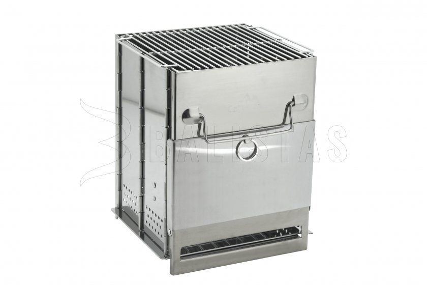 Grill cucina a legna cubo pieghevole