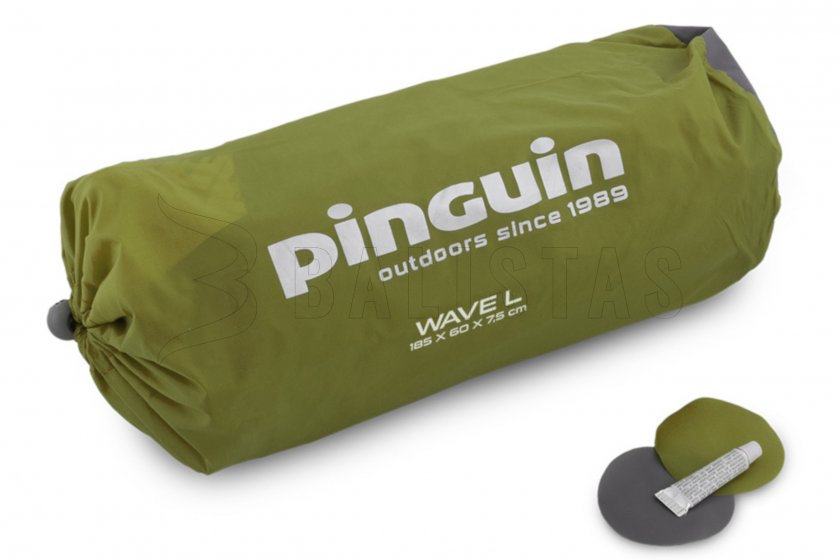 Karimatka Pinguin Wave L Verde
