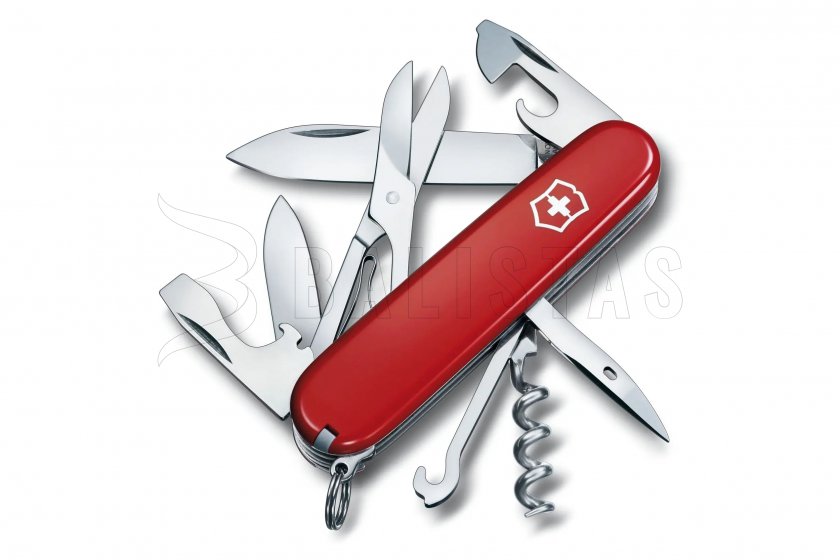 Coltello tascabile multifunzione Victorinox Climber rosso - confezione blister