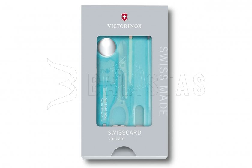 Victorinox Swiss Card Nailcare Blu