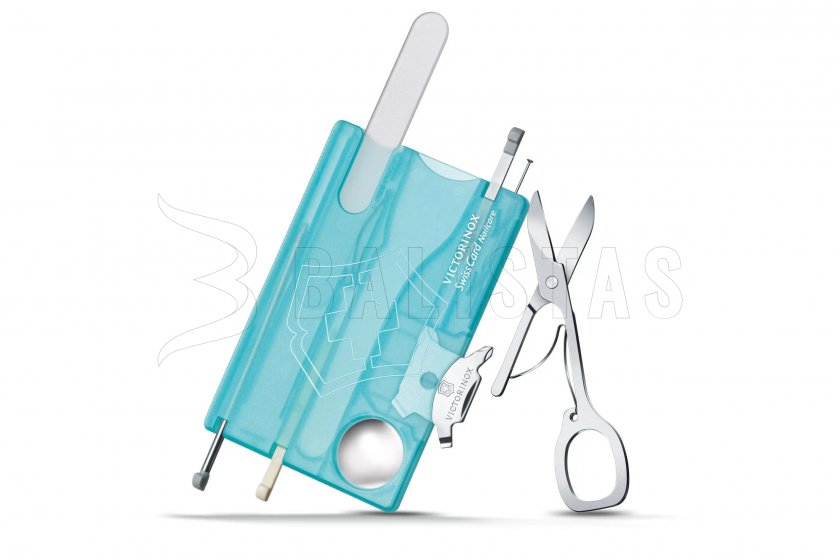 Victorinox Swiss Card Nailcare Blu
