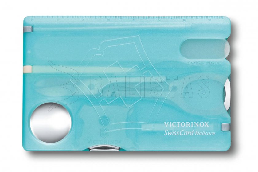 Victorinox Swiss Card Nailcare Blu