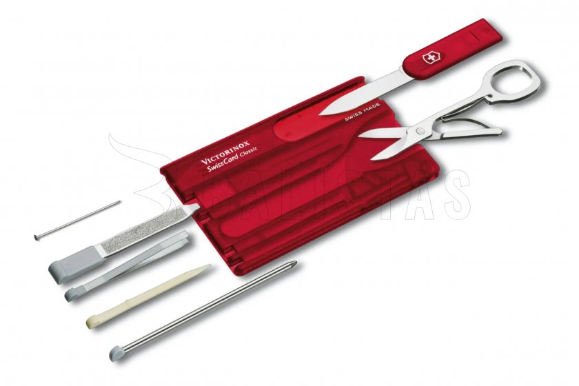 Karta Victorinox Swiss Card Classic Rossa