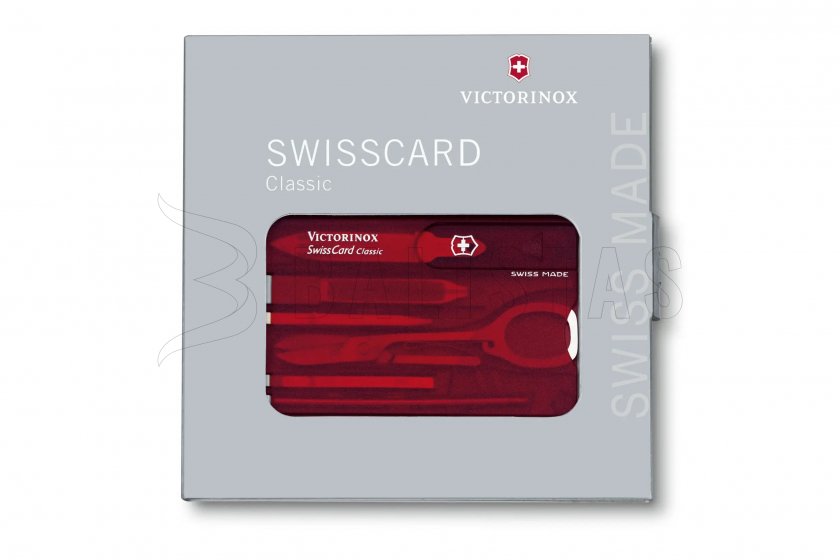 Karta Victorinox Swiss Card Classic Rossa