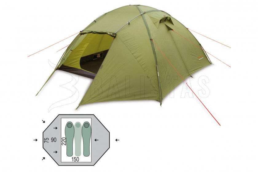 Tenda Tornado 2 Duralu verde