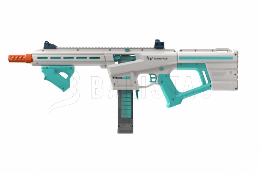 Fucile blaster Game Face Trion a dardi in foam blu