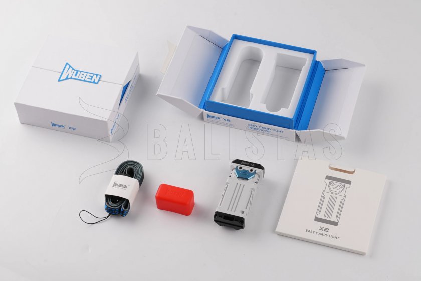 Torcia elettrica Wuben X2 Bianco