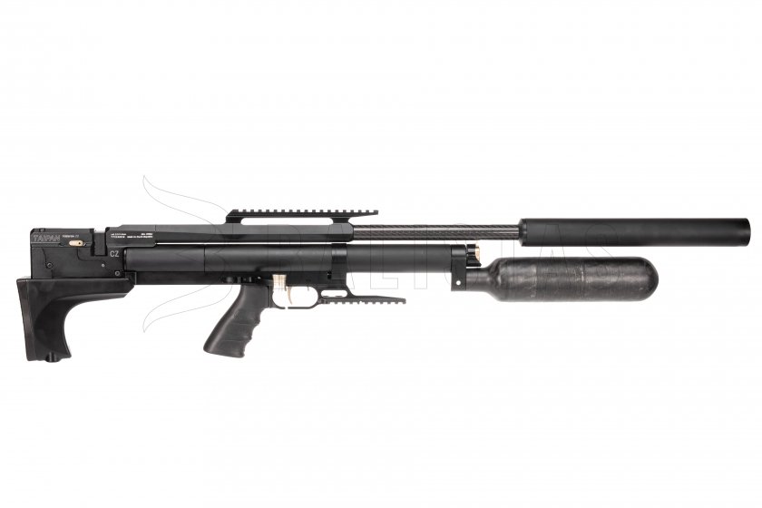 Fucile ad aria compressa Taipan Veteran II TAC 700 mm 6,35 mm Sintetico (2024)