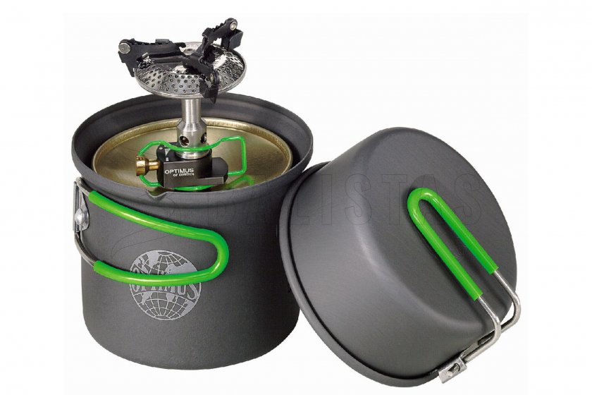 Set di fornelli da esterno Optimus Crux Lite e Terra Solo