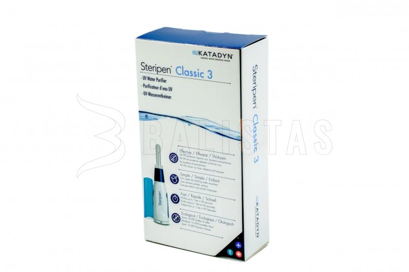 Steripen Classic 3 depuratore d’acqua UV da viaggio
