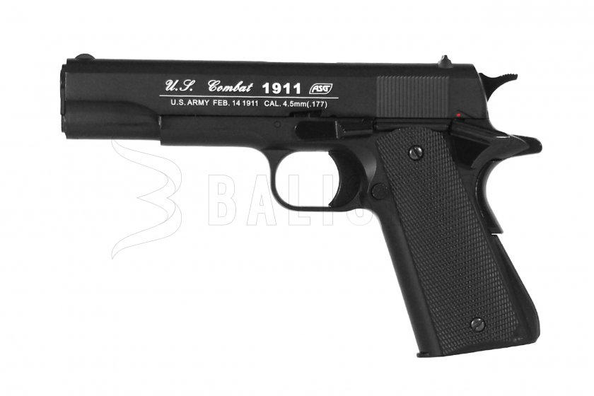 Pistola ad aria compressa ASG 1911 US-C blowback 4,5 mm