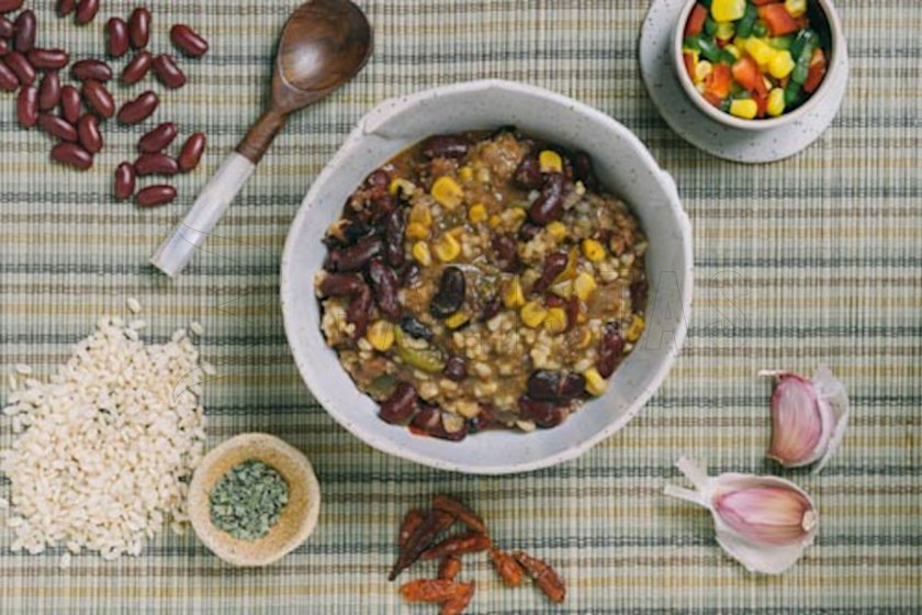 Chili con Carne con riso integrale 350g Forestia