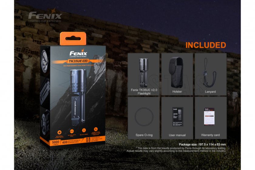 Torcia LED Fenix TK35 UE V2.0