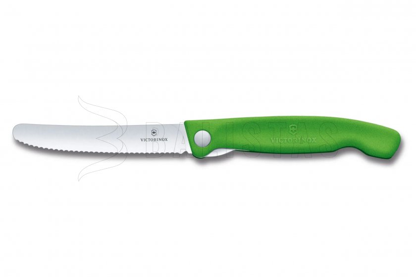 Coltello per verdure Victorinox a lama ondulata Verde