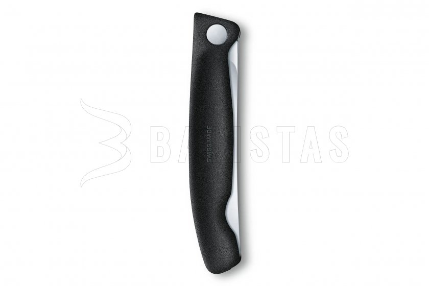 Coltello chiudibile per verdure Victorinox lama ondulata Nero
