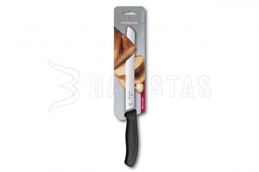 Coltello da pane Victorinox 21 cm nero