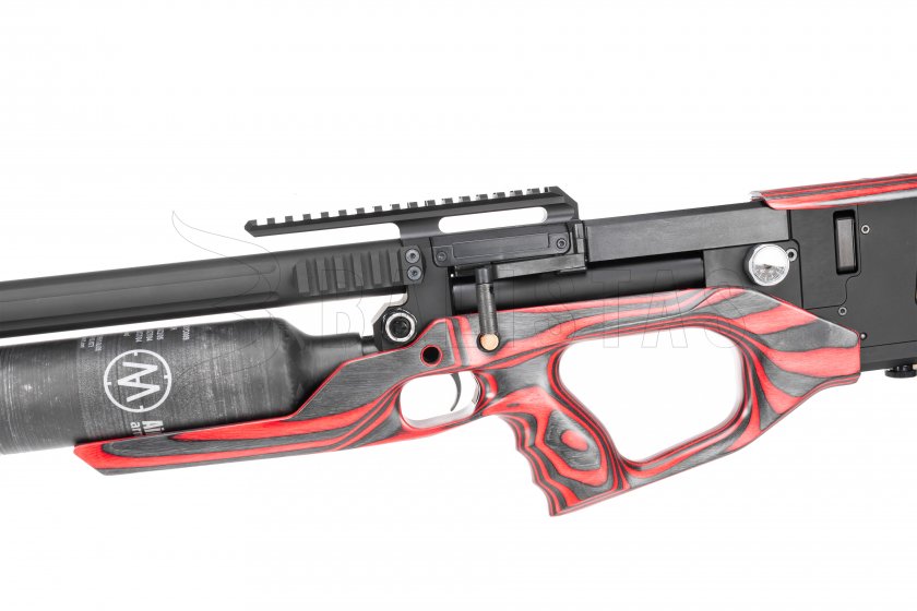 Carabina ad aria compressa AirMaks Krait WX 5,5mm Red Lamino