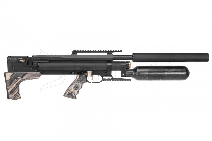 Carabina ad aria compressa Taipan Veteran II TAC 550mm 6,35mm Laminate Grey (2024)