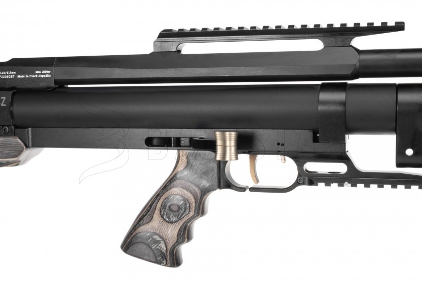 Carabina ad aria compressa Taipan Veteran II TAC 550mm 6,35mm Laminate Grey (2024)