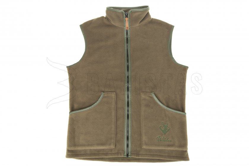 Gilet Wildee Fleecová Khaki