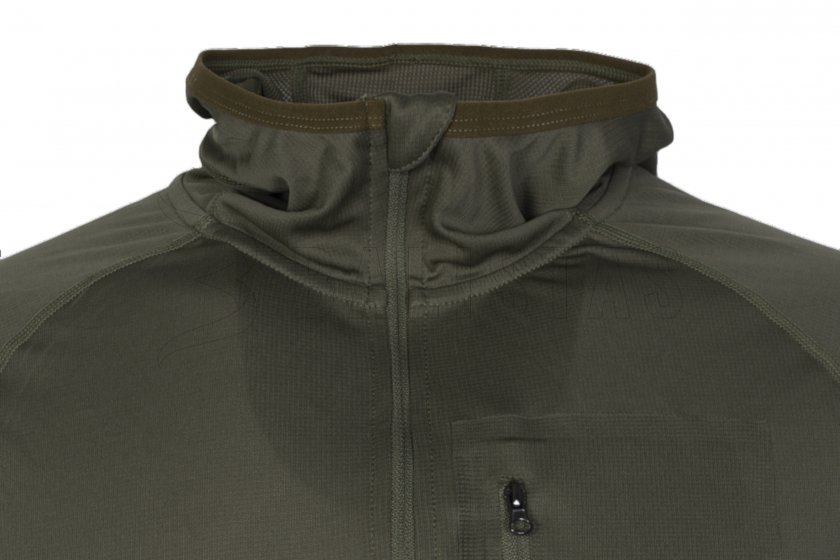 Maglia a maniche lunghe con cappuccio Remington Foliage Dark Olive