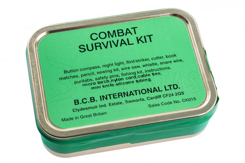Kit di sopravvivenza d’emergenza Combat Survival Kit, BCB