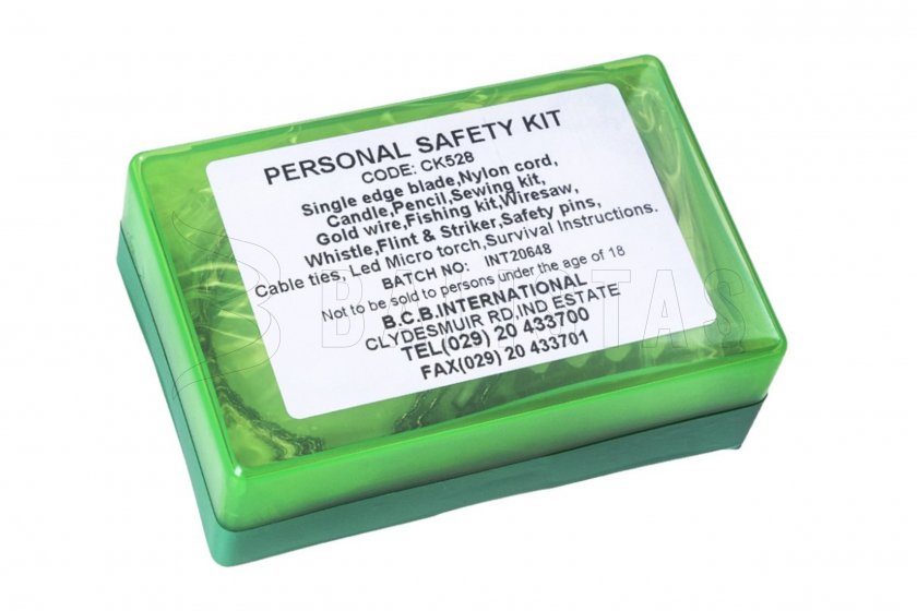 Kit di sopravvivenza personale Personal Safety Kit, BCB