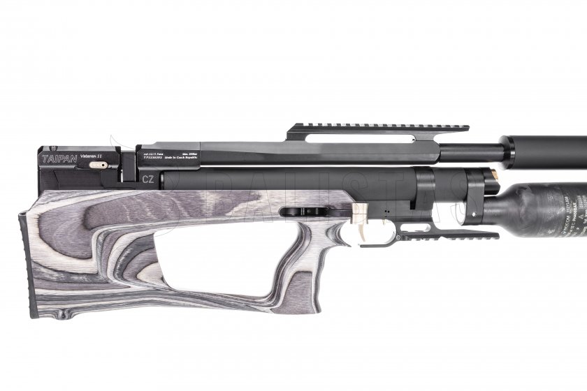 Carabina ad aria compressa Taipan Veteran II TAC 550mm 6,35mm Tactical Laminate Grey (2024)