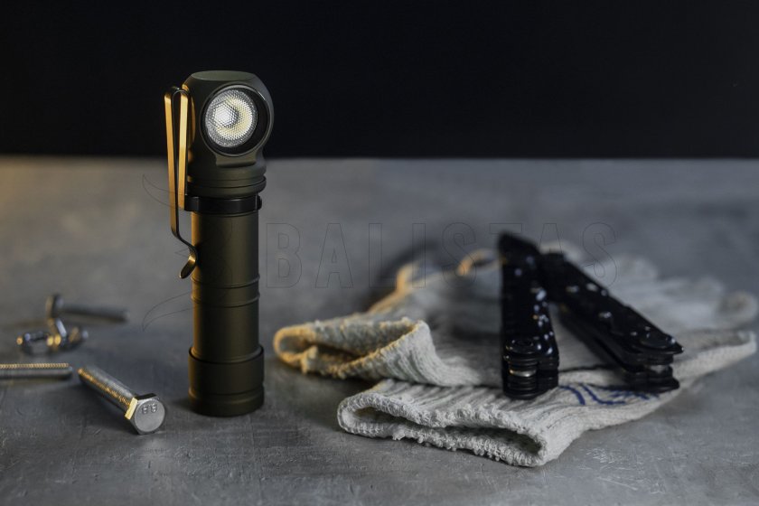 Lampada frontale Armytek Wizard C2 Pro MAX Olive Luce fredda