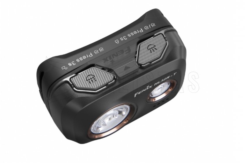 Lampada frontale ricaricabile Fenix HL32R-T nera