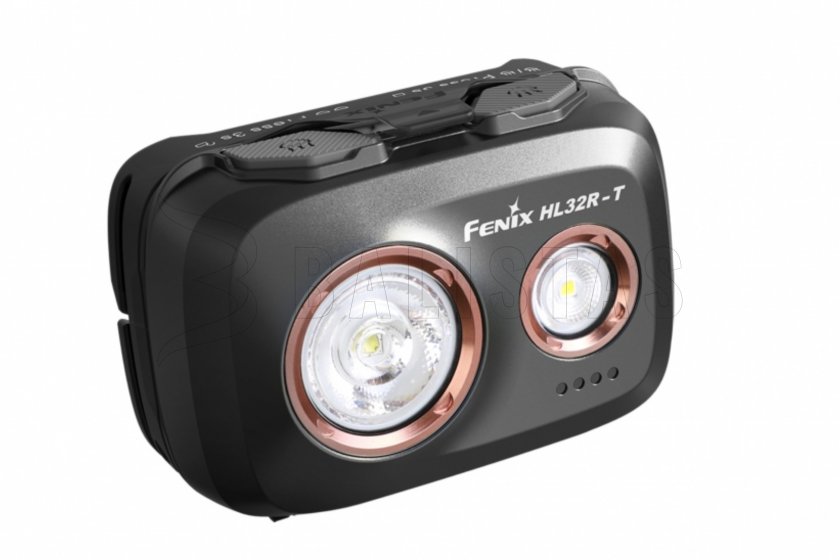 Lampada frontale ricaricabile Fenix HL32R-T nera