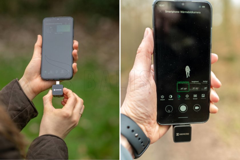Termocamera per smartphone Hikmicro EXPLORER E20 Plus
