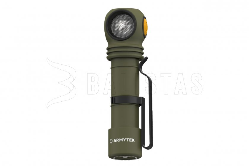 Lampada frontale Armytek Wizard C2 Pro a luce fredda Olive